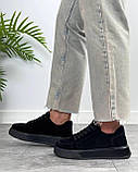 Замшеві кросівки чорного кольору – універсальний вибір, фото 6