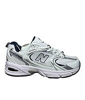 Мужские кроссовки New Balance 530 White-Grey, Женские кроссовки New Balance 530 White-Grey