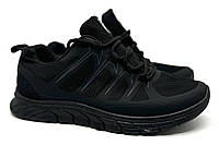 Кросівки літні чоловіч (колір ЧОРНИЙ) Мокасини (кросівки) чоловічі (розмір 42)