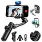 Триосьовий стабілізатор AOCHUAN Professional Gimbal Stabilizer for Smartphone SMART X Pro AI Black, фото 4