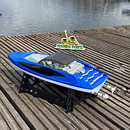 Катер на радіокеруванні Sea Phantom 28 км/год Синій | Човен на пульті управління | Корабель на радіоуправлінні, фото 6