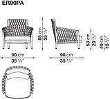 Крісло вуличне Erica '25, B&B Italia Outdoor, фото 3