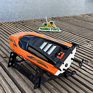 Катер на радіокеруванні HydroFlash Оранжевий | Човен на пульті управління | Корабель на радіоуправлінні, фото 5