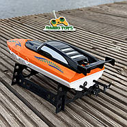 Катер на радіокеруванні HydroFlash Оранжевий | Човен на пульті управління | Корабель на радіоуправлінні, фото 2