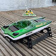 Катер на радіокеруванні Poseidon Зелений | Човен на пульті управління | Корабель на радіоуправлінні, фото 3