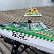 Катер на радіокеруванні Poseidon Зелений | Човен на пульті управління | Корабель на радіоуправлінні, фото 5