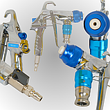 Штукатурний пістолет для шпаклювальних станцій YM-200 текстурний пістолет, фото 6