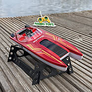 Катер на радіокеруванні Poseidon Червоний | Човен на пульті управління | Корабель на радіоуправлінні, фото 6