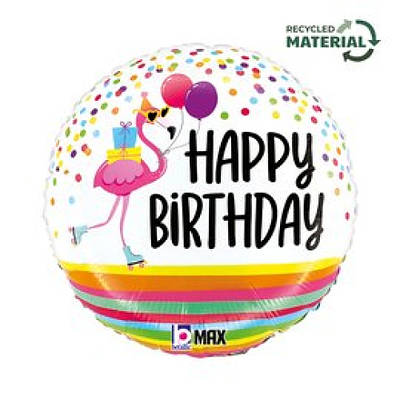 Grabo 18" HB Фламінго Фольгована куля — В УП