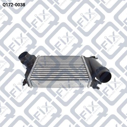 Радіатор інтеркуллера Q-FIX Q172-0038 Кашкай, Мегано, Сценік 14461-4ED0A