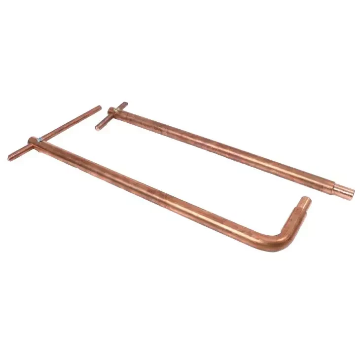 Мідні електродні тримачі, включно з електродами Ø 12 мм, L = 500 мм, H = 220 мм, тримач Ø 18 мм, мод. 7407, фото 1