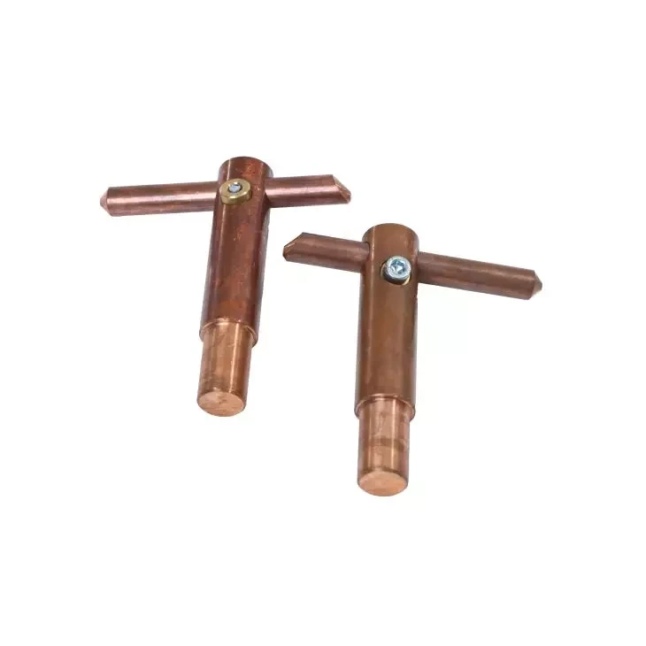 Електродні тримачі CU, вмик. Електроди Ø 12 мм, L = 125 мм Діаметр тримача 18 мм, мод. 7401 підходить для, фото 1