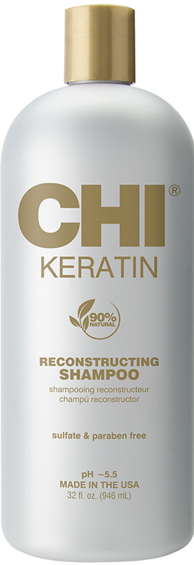 Шампунь відновлювальний із кератином Keratin CHI, 946 мл, фото 1