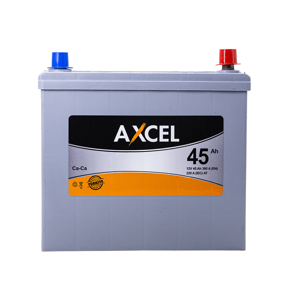 Акумулятор AXCEL Asia 45А +прав (0) (400 пуск) THIN
