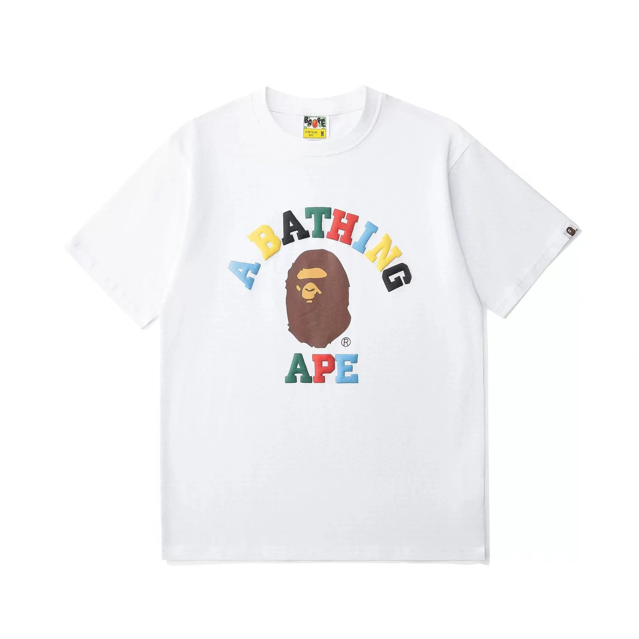 Футболка Bape A Bathing Ape White T-Shirt - FA1174A1