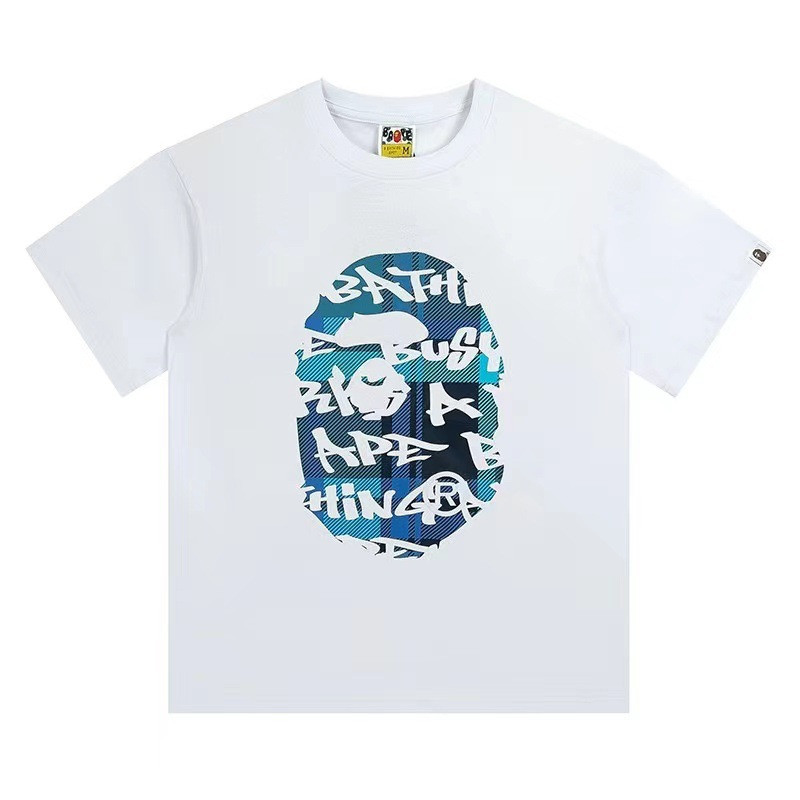 Футболка Bape A Bathing Ape White T-Shirt - FA1171A1