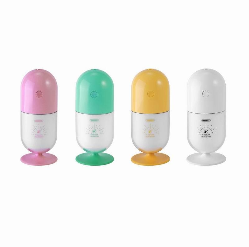 Зволожувач повітря Remax RT-A500 Capsule Mini Humidifier зелений (6954851281894), фото 1