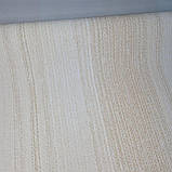 Шпалери вінілові 10.05 × 1.06 м Marburg 32357, бежеві в смужку для спальні, вітальні, кабінету, фото 5