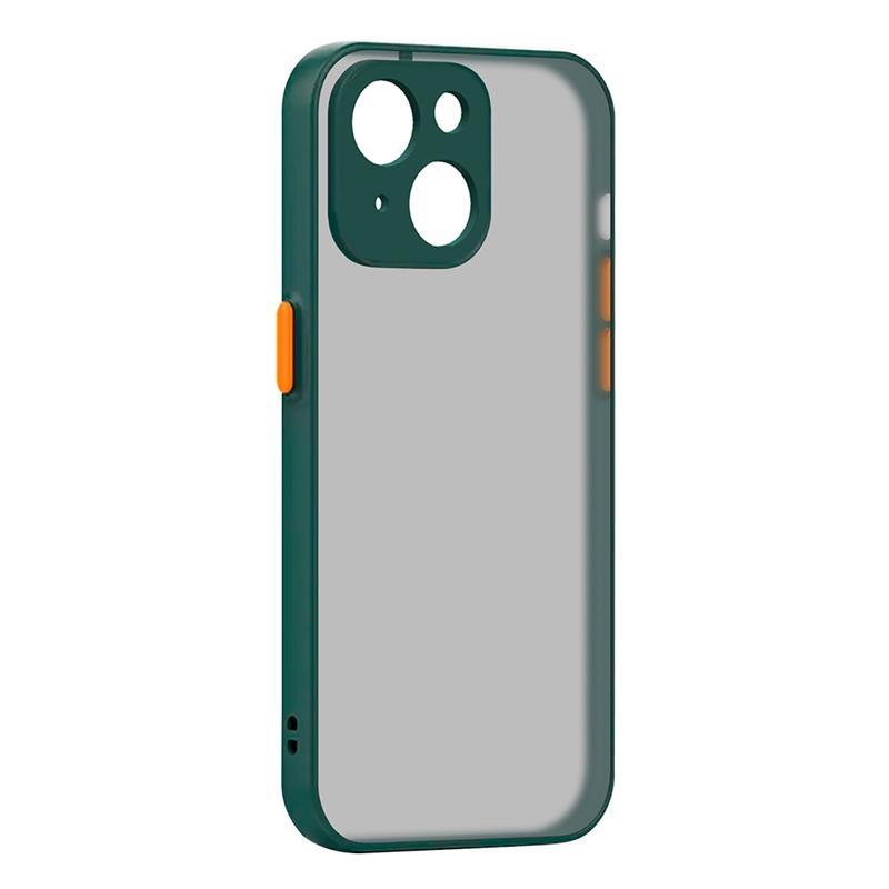 Чохол-накладка Armorstandart Frosted Matte для Apple iPhone 14 Dark Green (ARM64489), фото 1