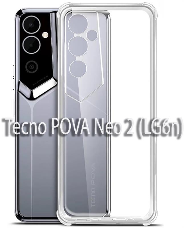 Чохол-накладка BeCover Anti-Shock для Tecno Pova Neo 2 (LG6n) Clear (708905), фото 1