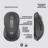 Миша бездротова Logitech Signature M650 Graphite (910-006253), фото 6