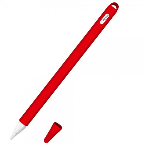 Чохол TPU Goojodoq Hybrid Ear для стилуса Apple Pencil 2 Red тех.пак (4001055094286R), фото 1