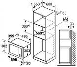 Вбудована мікрохвильова піч Bosch BEL653MS3, фото 3