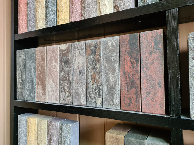 Облицювальна цегла колормікс з гладкою фактурою 2