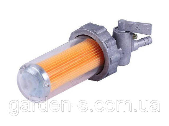 Кран паливний (склянка пластиковий) YBX на дизельний двигун 190N, фото 2