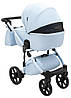 Коляска 2 в 1 Adamex Nola Natura 1 sky, фото 6