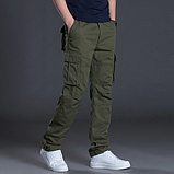 Польовийні брюки Urban Force Оливкові – польовийні карго з посиленими швами, фото 2