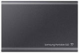 Накопичувач зовнішній SSD 2.5" USB 2.0TB Samsung T7 Titan Gray (MU-PC2T0T/WW), фото 6