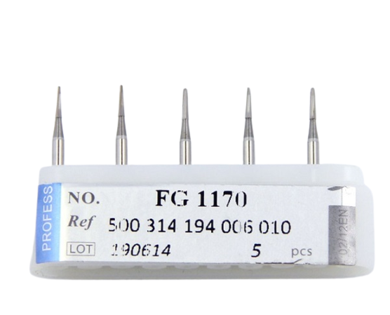 Бор твердосплавний для турбінного наконечника FG1170 Mill 5 шт., фото 1