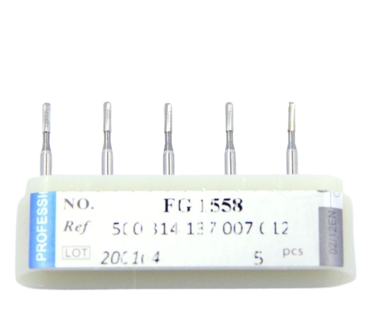 Бор твердосплавний для турбінного наконечника FG1558 Mill 5 шт., фото 1