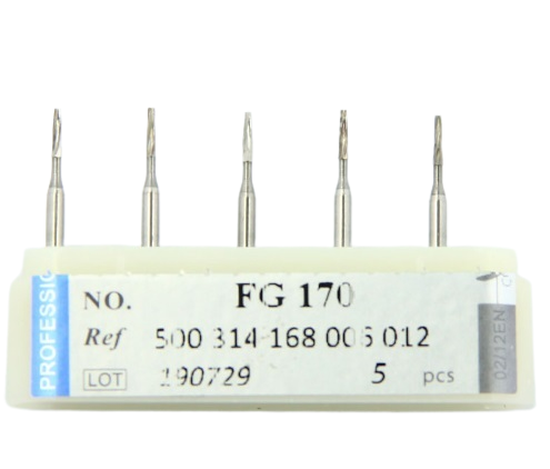 Бор твердосплавний для турбінного наконечника FG170 Mill 5 шт., фото 1