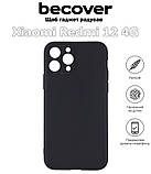 Чохол-накладка BeCover для Xiaomi Redmi 12 4G Black (709624), фото 3