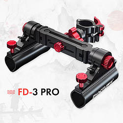 Кріплення подвійне Double FD-3 PRO для тримачів вудок, 25 мм