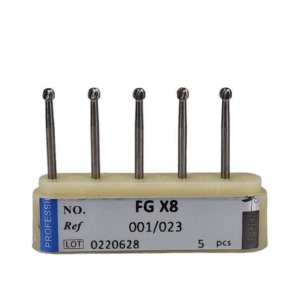 Бор твердосплавний для турбінного наконечника FGX8 Mill 5 шт., фото 1