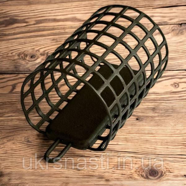 Металева фідерна годівниця 120 г "No714" (90г — 120 г) Для фідера годівниця для сильної течії, фото 1