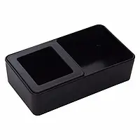 Миска подвійна для корму та води Terrario Double Dish із захистом від втечі корму