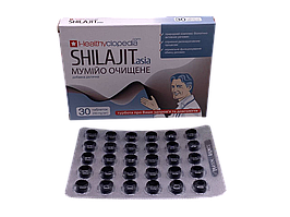 Мумійо Гімалайське очищене шиладжит 30 таблеток Healthyclopedia