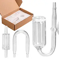 Скляний дифузор 15мм, коліно, зворотний клапан CO2 Kruger Meier NeXus Set CO2