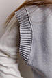 Дитяча жилетка сіра з білою смужкою ART KNIT, фото 7