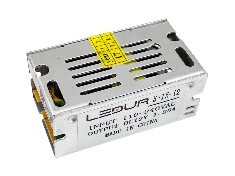 Блок живлення 15 W IP20 1.25 А 12 V — Б/В
