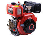 Двигун дизельний 178F ТАТА (з виходом вала під шліци, 25 мм) 6 к.с., фото 2