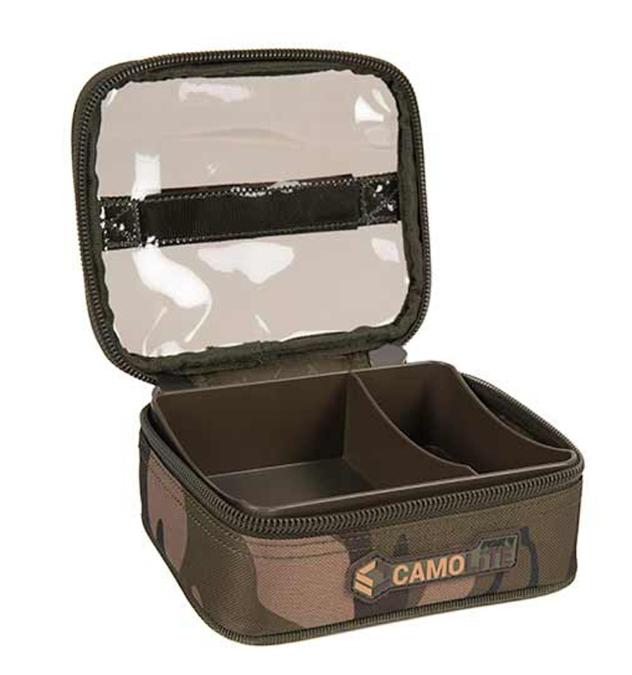 Сумка для грузил і аксесуарів FOX Camolite Small Lead and Bits Bag (з жорсткою вставкою)