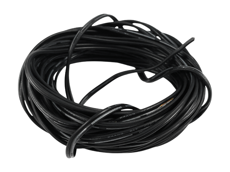 Дріт ШВП 2х0,5 чорний мідь (5,5м)