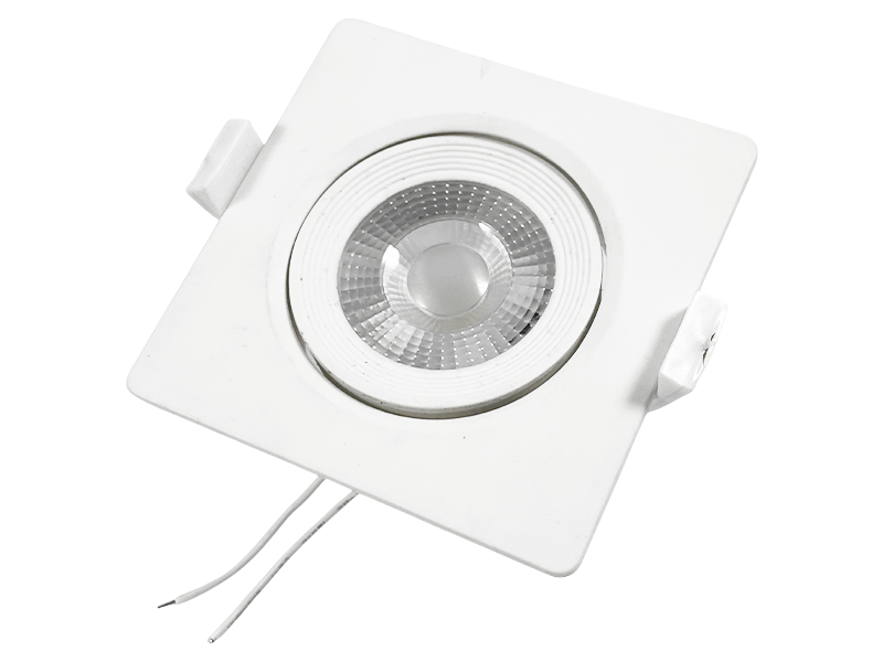 Світильник світлодіодний врізний 5 W 220 V квадратний 3000 K