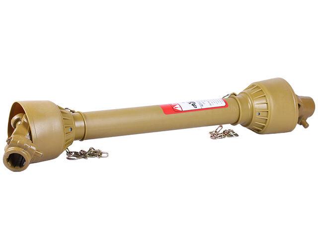 Вал карданний 6*6 шліців, 770 мм, переріз-трилимонник, зі шкірохом, фото 1