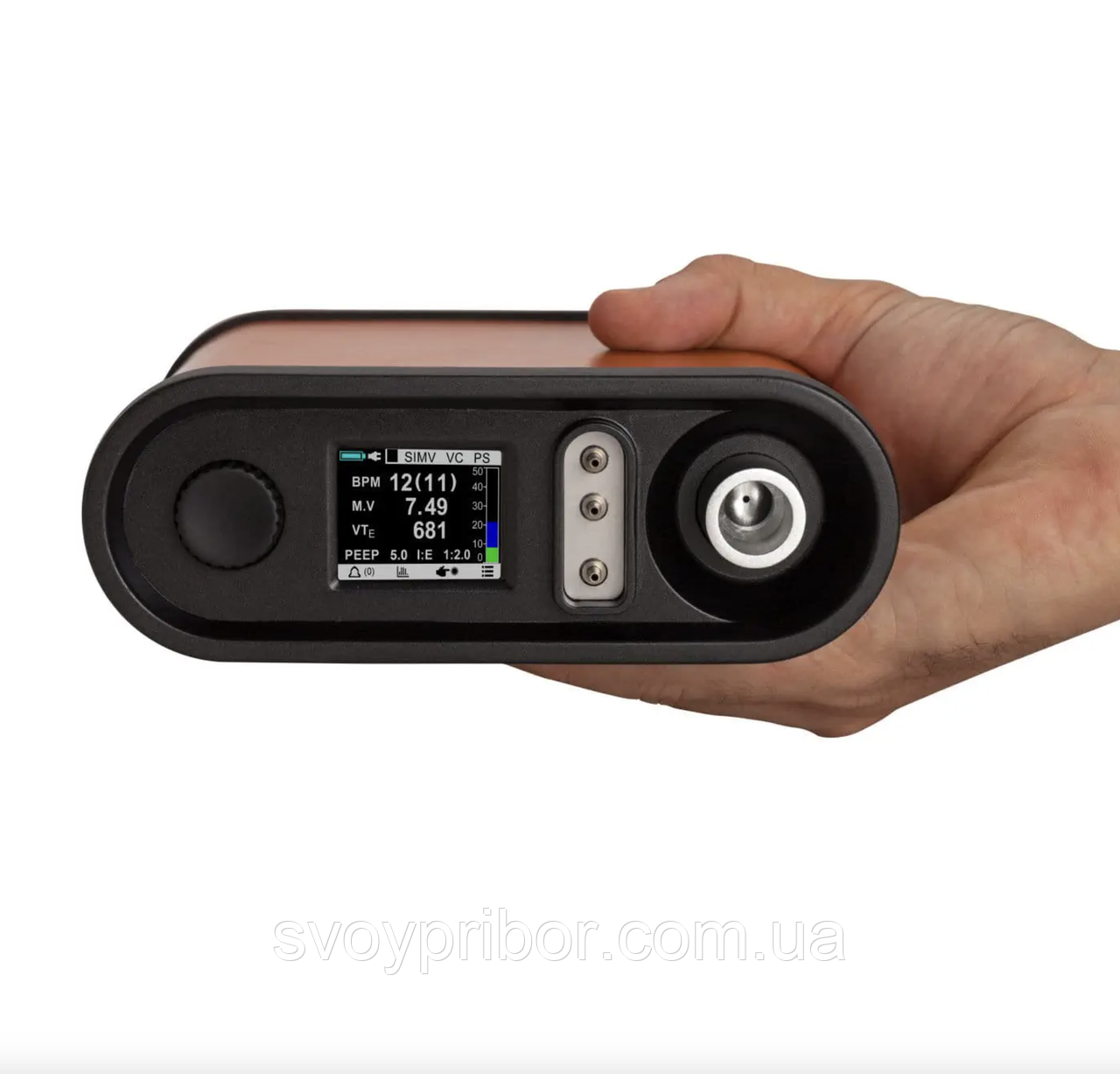 Апарат ШВЛ для невідкладної допомоги VENTWAY SPARROW VWSP-1000MR EMS+MRI, фото 1